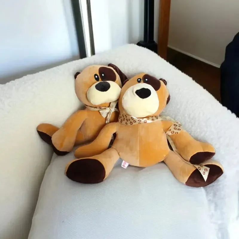 Patches Brown Dog Plush Toy - Bear Hugs