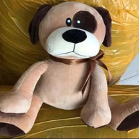 Patches Brown Dog Plush Toy - Bear Hugs