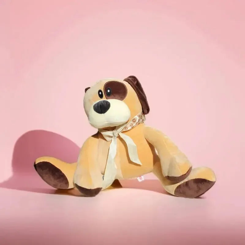 Patches Brown Dog Plush Toy - Bear Hugs