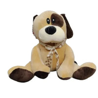 Patches Brown Dog Plush Toy - Bear Hugs