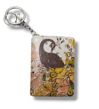 Peacock Theme Mirror Keychain - Bear Hugs