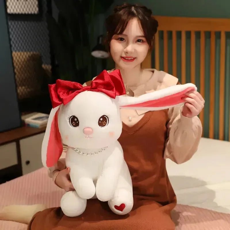 Pearl & Bow Rabbit Plush - Bear Hugs