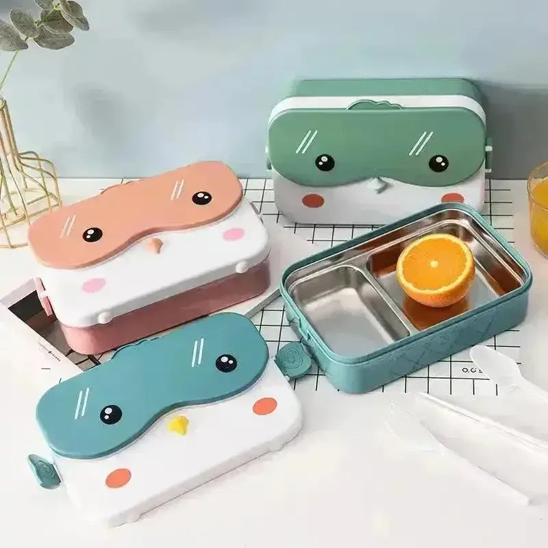 Peekaboo Insulated Steel Lunch Box - Bear Hugs