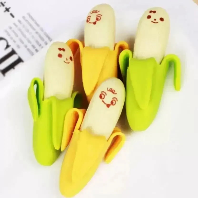 Peel & Erase Banana Eraser - Bear Hugs