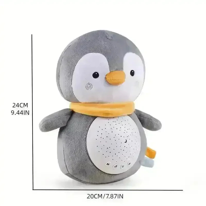 Penguin and Raccoon Crying Doll With Light & Sound - Bear Hugs