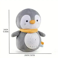 Penguin and Raccoon Crying Doll With Light & Sound - Bear Hugs
