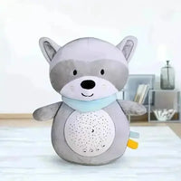 Penguin and Raccoon Crying Doll With Light & Sound - Bear Hugs