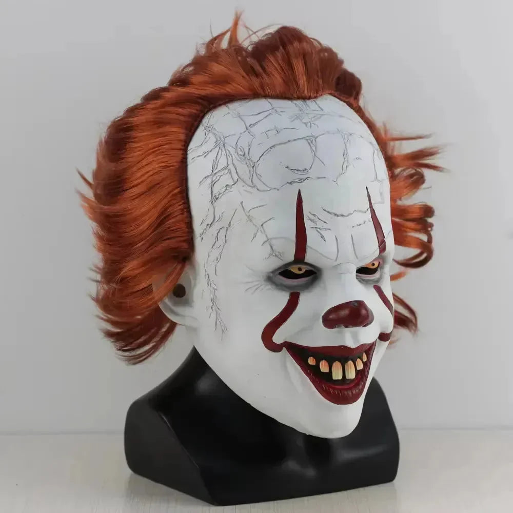 Pennywise Clown Cosplay Mask - Bear Hugs