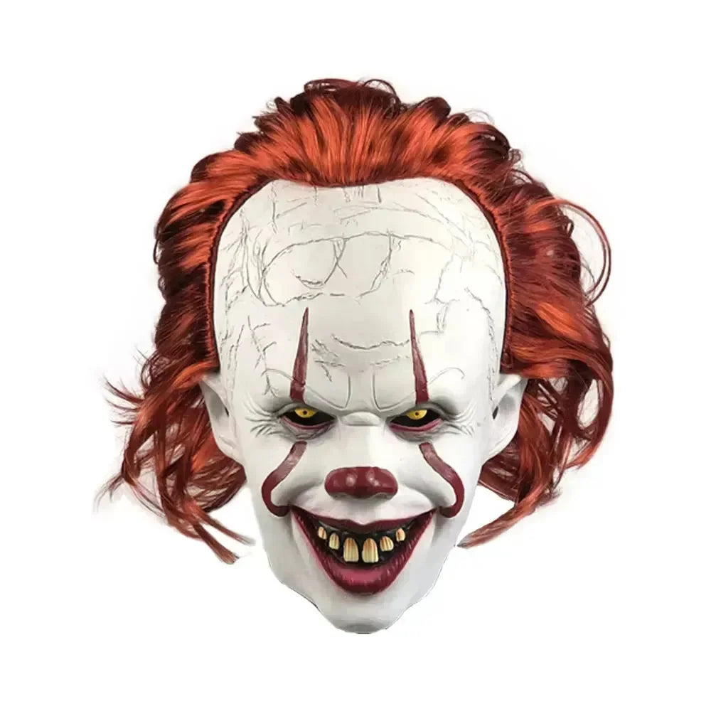 Pennywise Clown Cosplay Mask - Bear Hugs