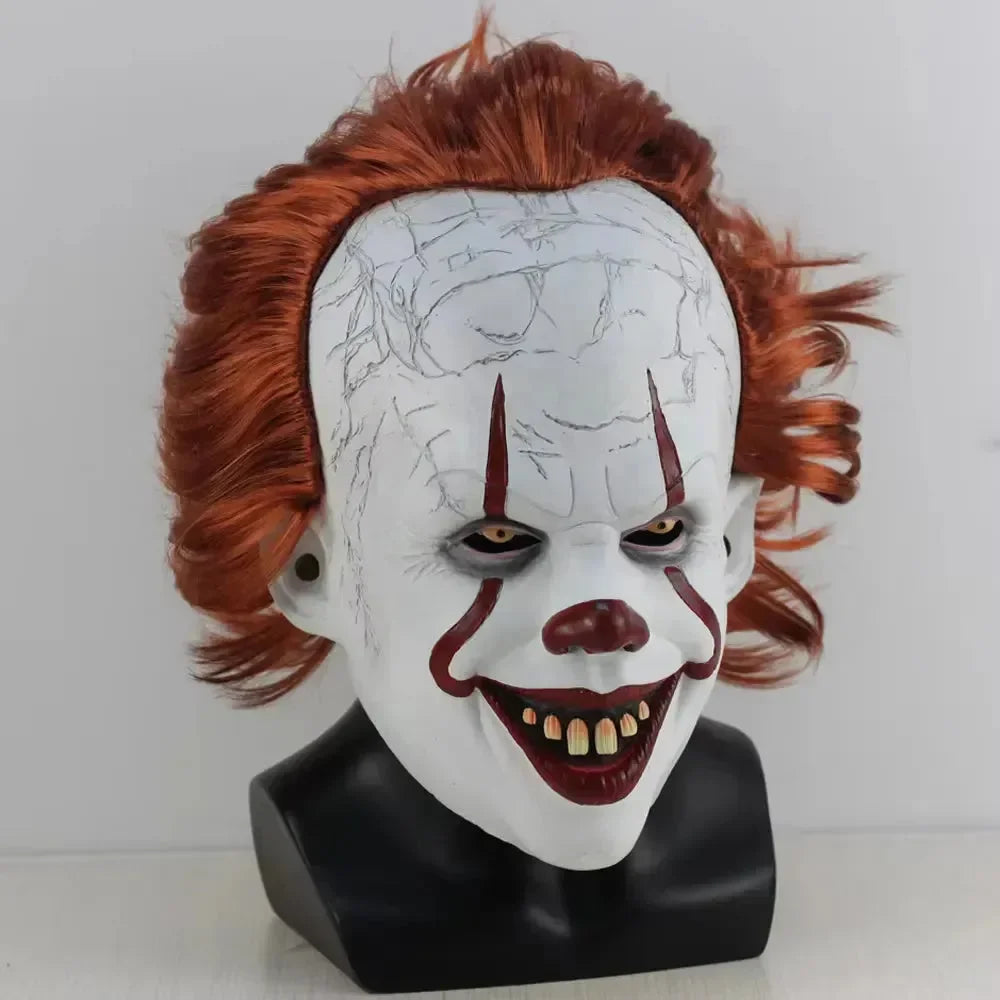 Pennywise Clown Cosplay Mask - Bear Hugs