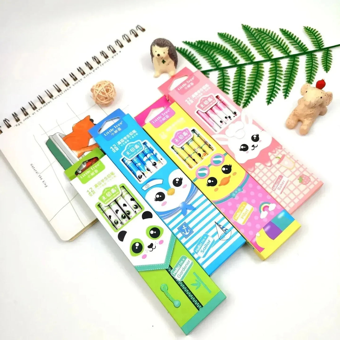 Pet Parade Pencil Set (12 Pcs) - Bear Hugs