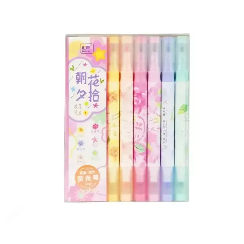 Petal Bright Dual Highlighter (Set Of 6) - Bear Hugs