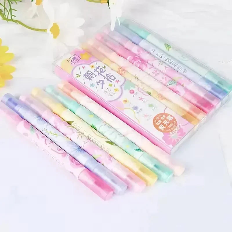 Petal Bright Dual Highlighter (Set Of 6) - Bear Hugs