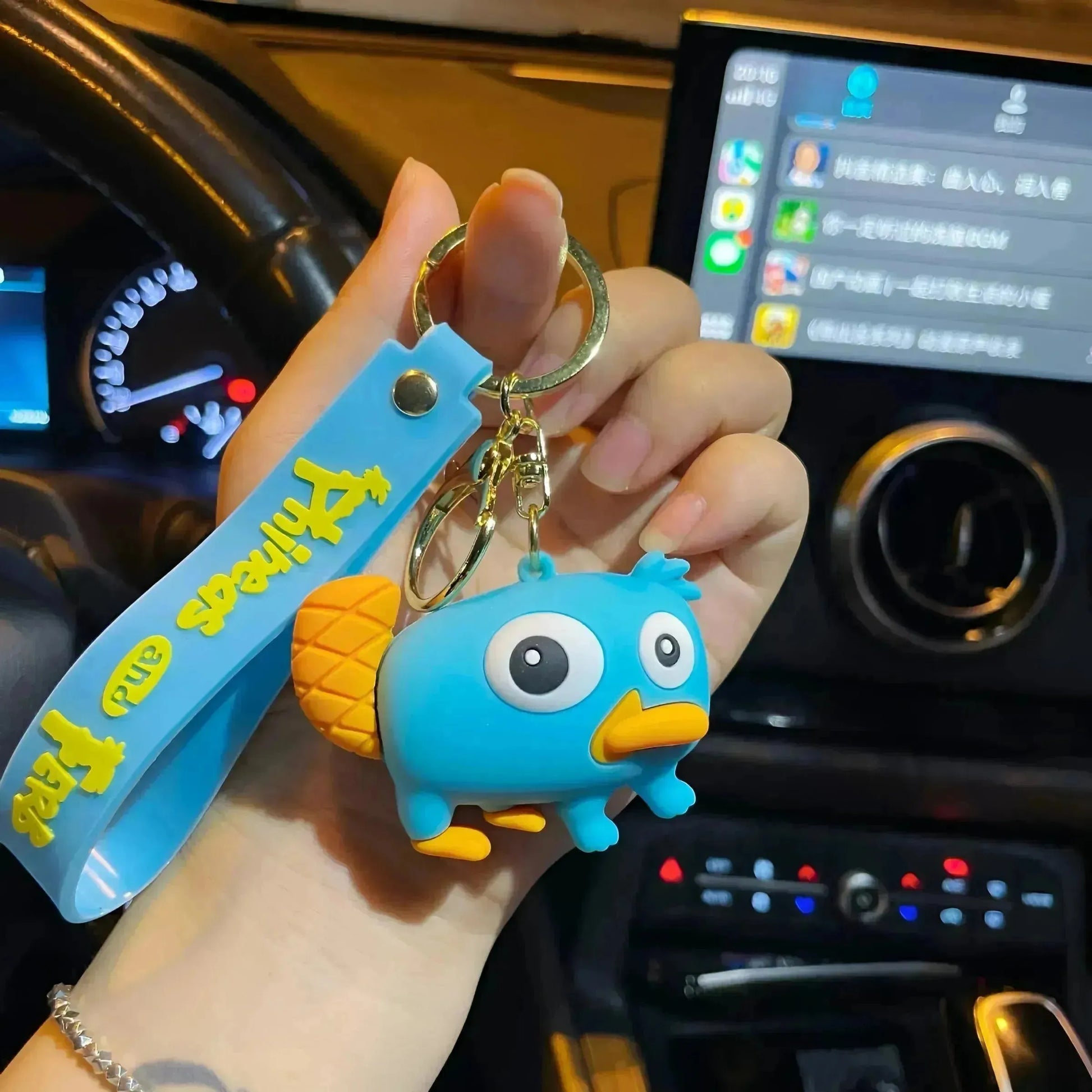 Phineas and Ferb 3D Keychain - Bear Hugs