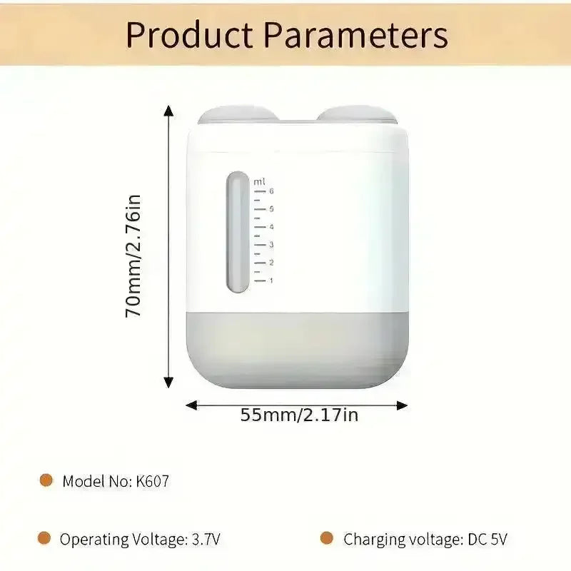 Phototherapy Vibrating Fluid Conducting Comb - Bear Hugs