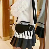 Piano Shaped Crossbody Bag - Bear Hugs