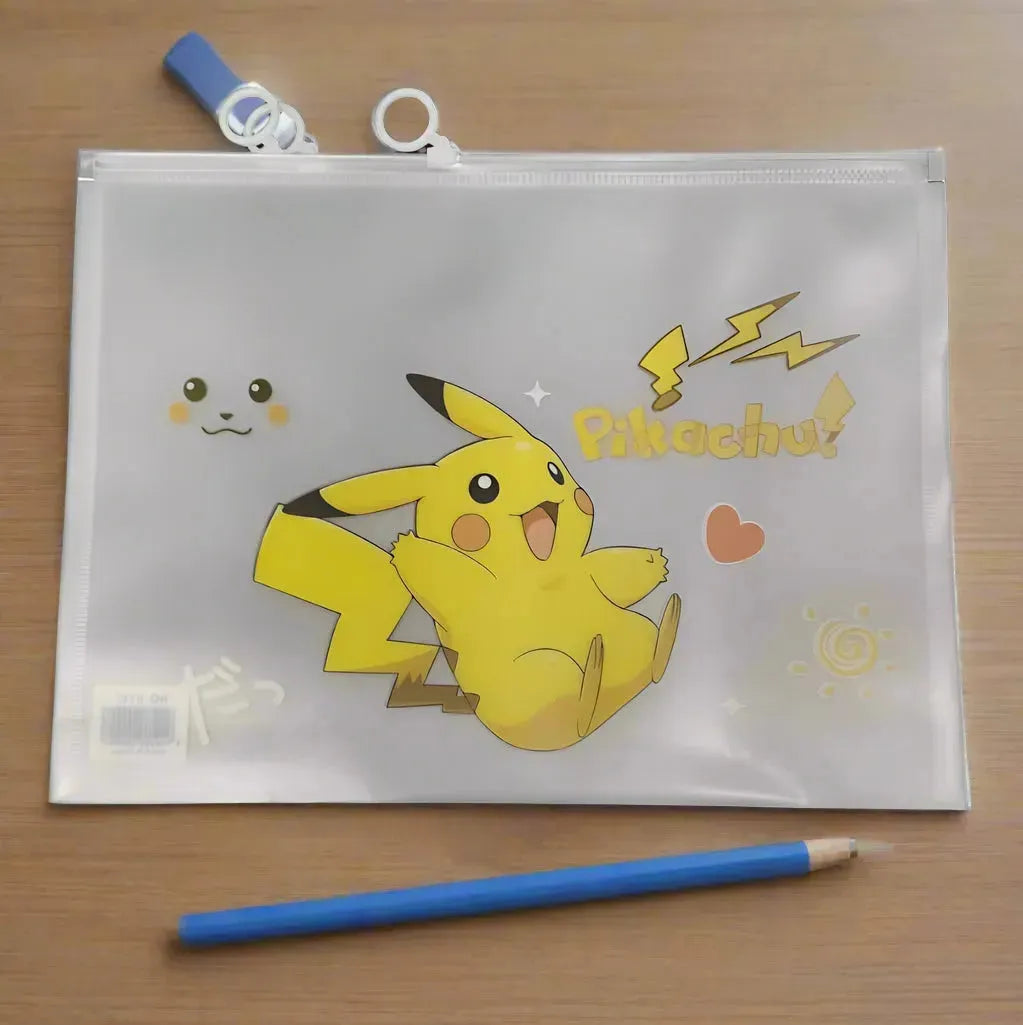 Pikachu A4 File Pouch - Bear Hugs
