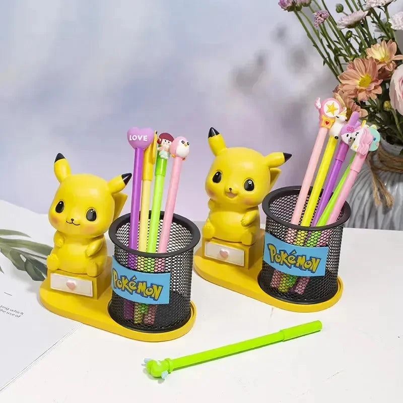 Pikachu Metal Mesh Pen Stand & Organizer - Bear Hugs
