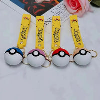 Pikachu Poke Ball Keychain - Bear Hugs