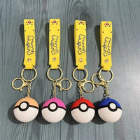 Pikachu Poke Ball Keychain - Bear Hugs