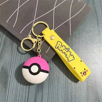 Pikachu Poke Ball Keychain - Bear Hugs