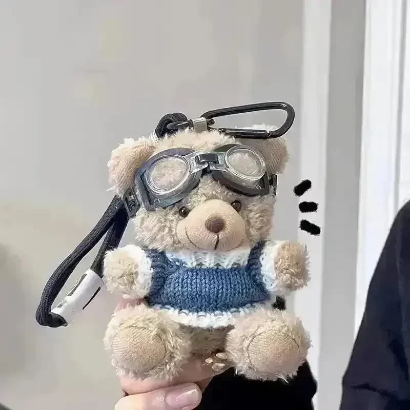 Pilot Knit Bear Keychain - Bear Hugs