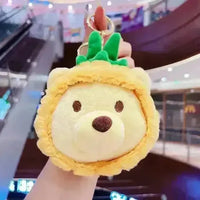 Pineapple Winnie Coin Pouch Keychain - Bear Hugs