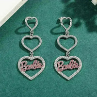 Pink Barbie Y2K Earrings - Bear Hugs