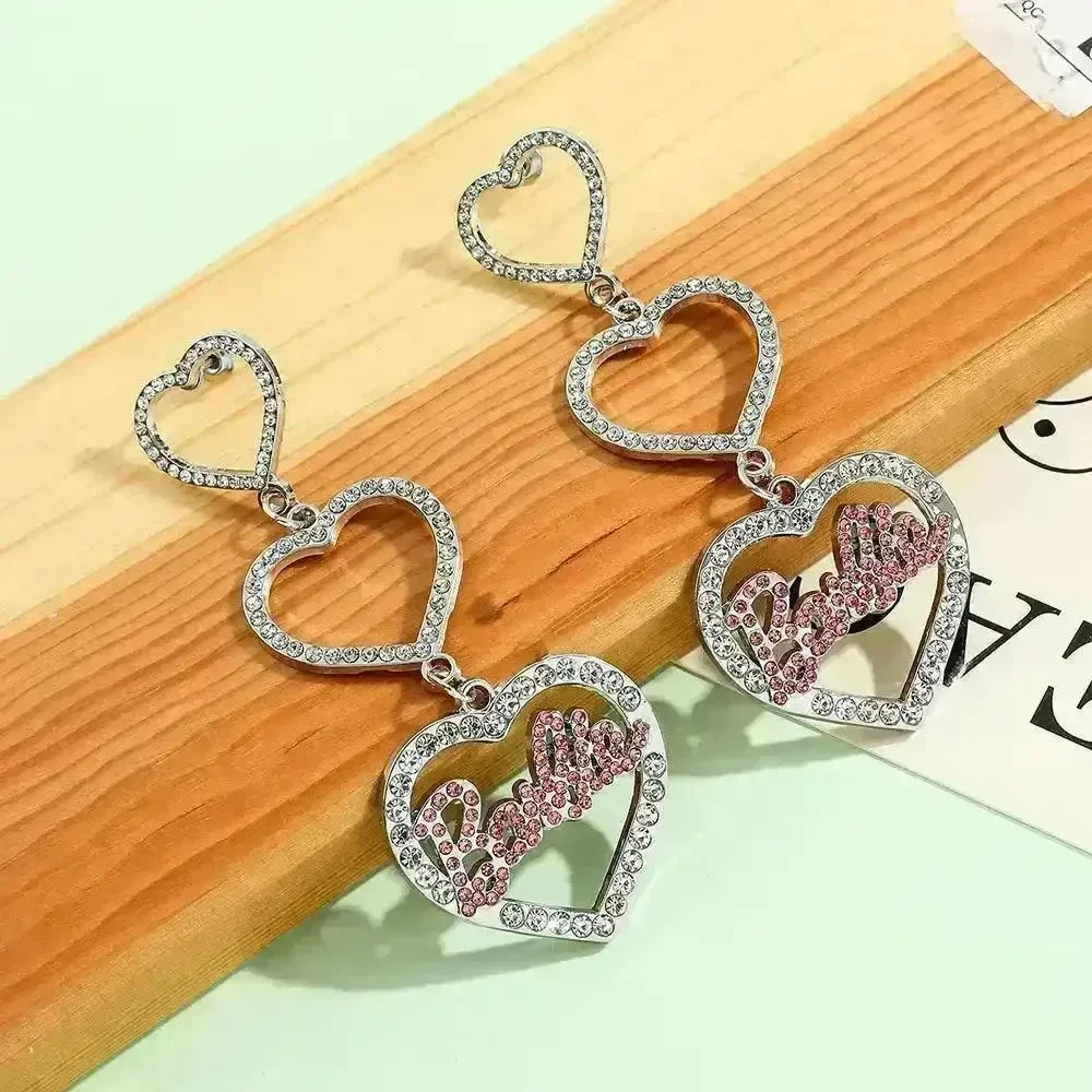 Pink Barbie Y2K Earrings - Bear Hugs