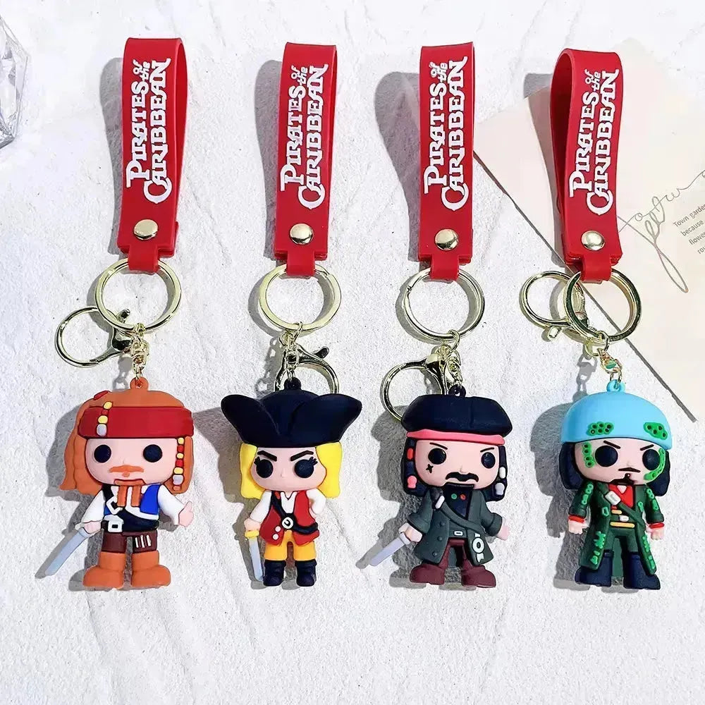 Pirates Of The Caribbean 3D Keychain - Bear Hugs