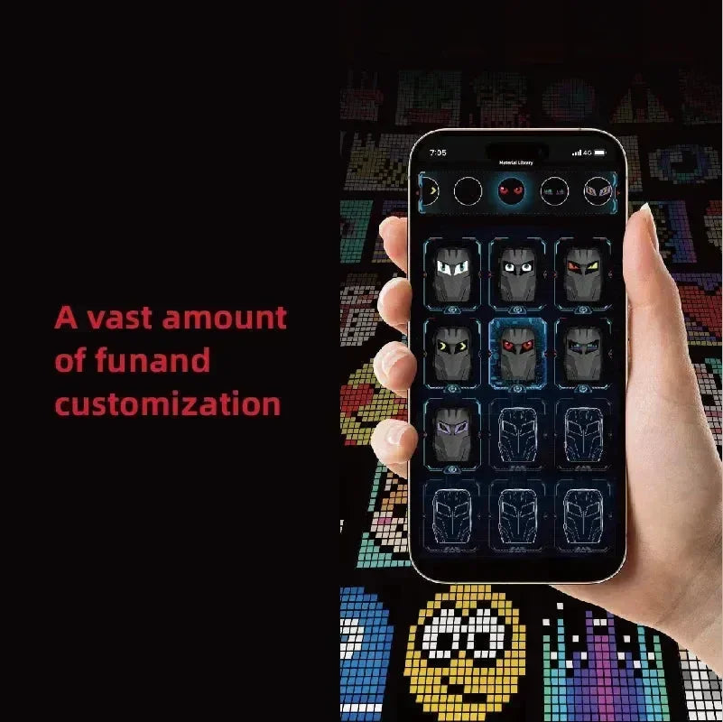 Pixel Explorer LED Smart Suitcase - Bear Hugs