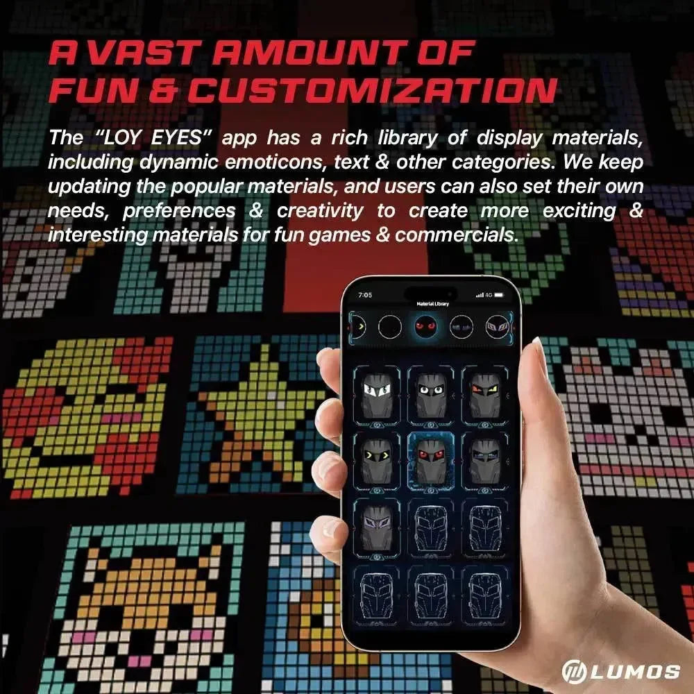 Pixel Explorer LED Smart Suitcase - Bear Hugs