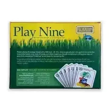 Play Nine Card Game - Bear Hugs
