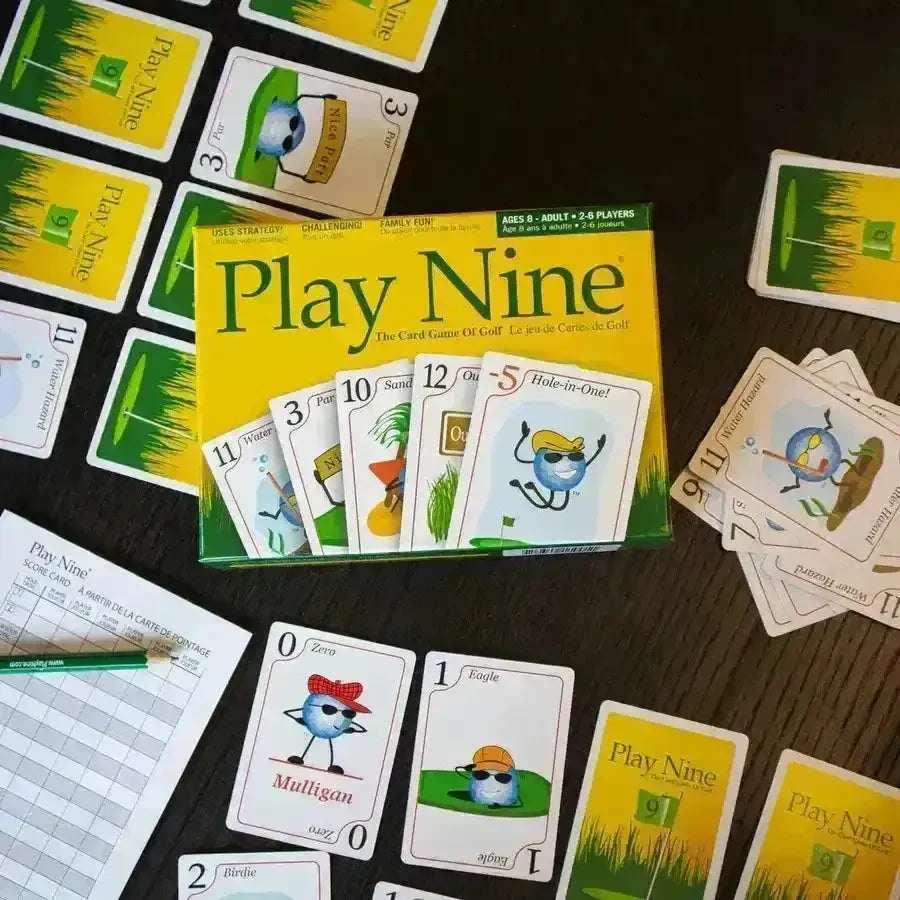 Play Nine Card Game - Bear Hugs