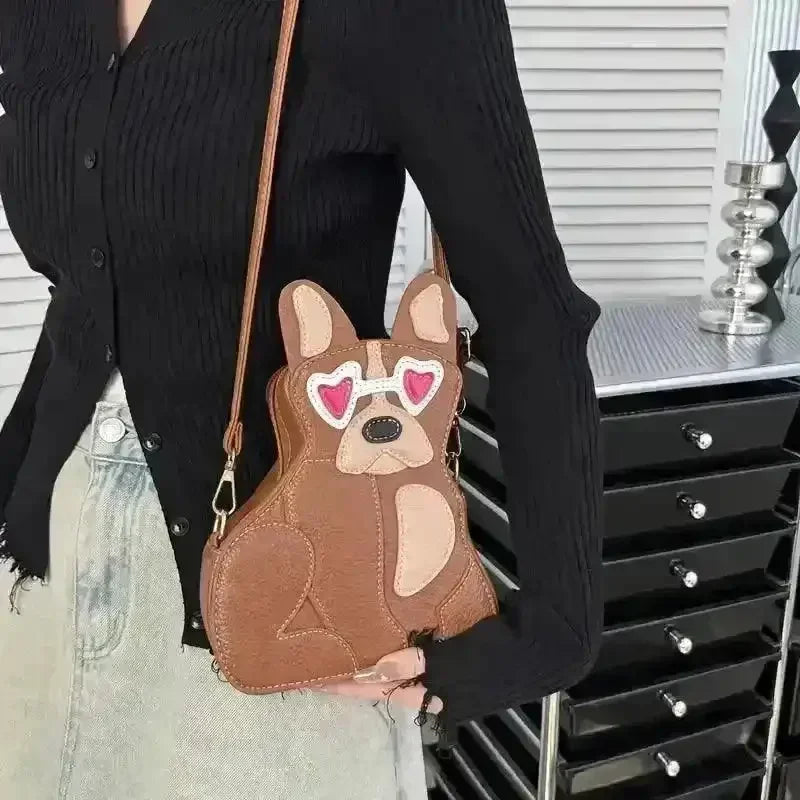 Lovely PU Leather Bag Waterproof New Cute Love Shape Flap Shoulder Bag Candy Color Contrast Girls Envelope Mini Crossbody Lady Handbag - Bolsa De Mano And Women's Bag Price