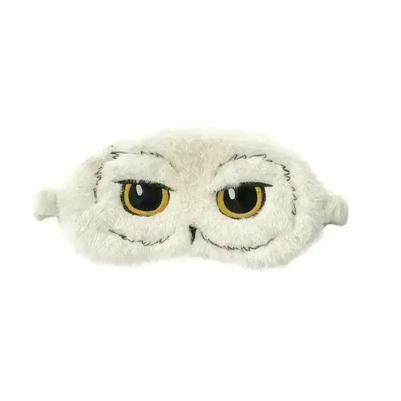 Plush Hedwig Eye Mask and U-Neck Pillow - Bear Hugs
