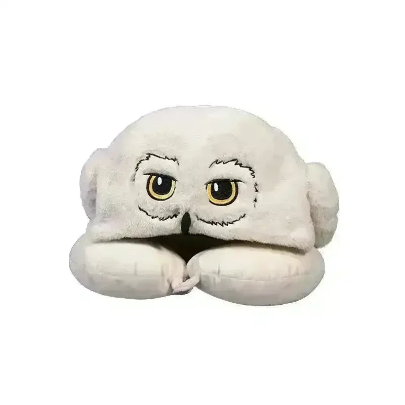 Plush Hedwig Eye Mask and U-Neck Pillow - Bear Hugs