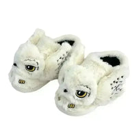 Plush Hedwig Owl Slippers - Bear Hugs