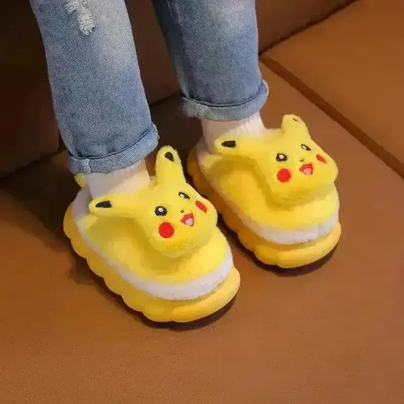 Plush Pikachu Indoor Slippers - Bear Hugs
