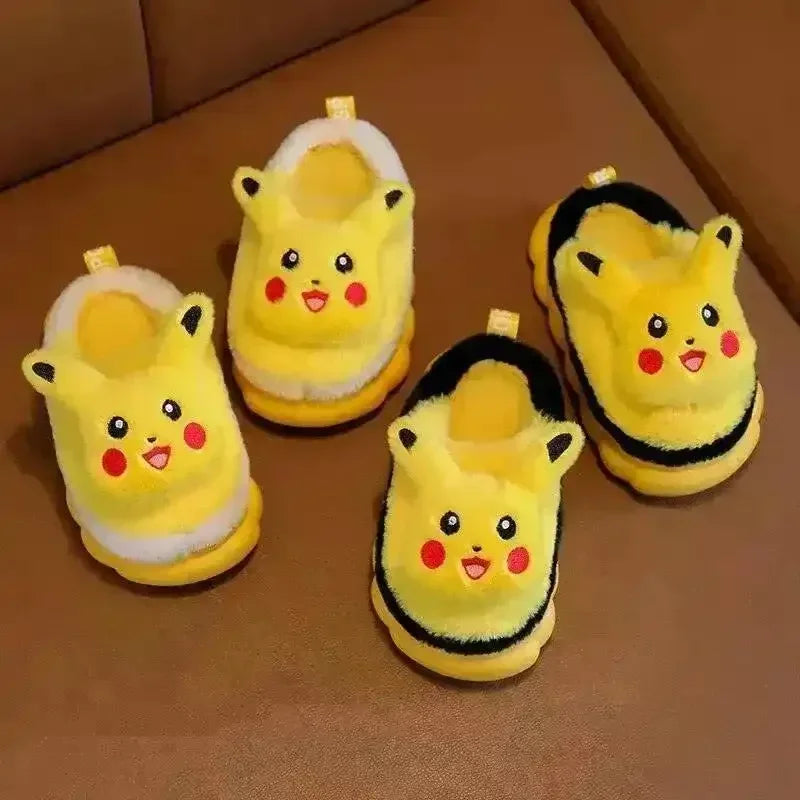 Plush Pikachu Indoor Slippers - Bear Hugs