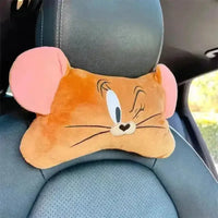 Plush Tom & Jerry Car Neck Pillows - Bear Hugs