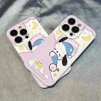 Pochacco Hard Shell Case (For iPhones) - Bear Hugs