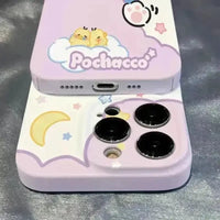 Pochacco Hard Shell Case (For iPhones) - Bear Hugs