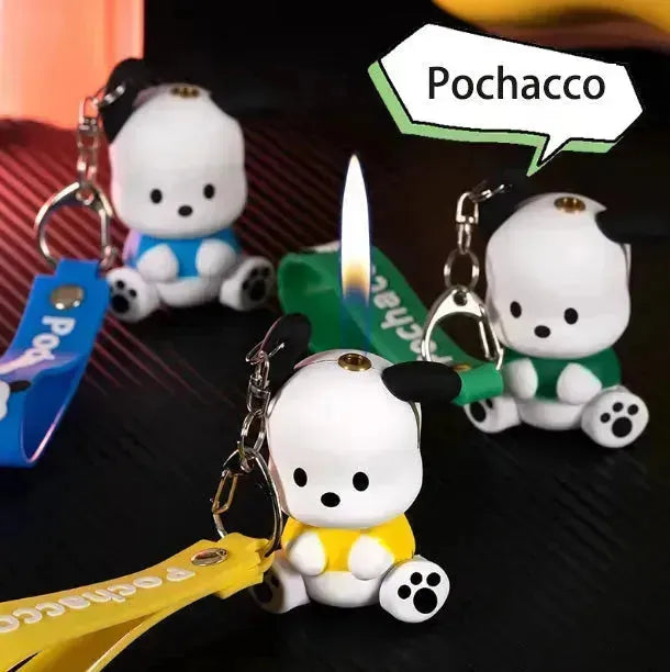 Pochacco Joy Spark 3D Lighter - Bear Hugs