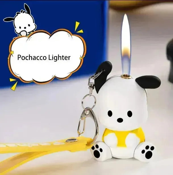 Pochacco Joy Spark 3D Lighter - Bear Hugs