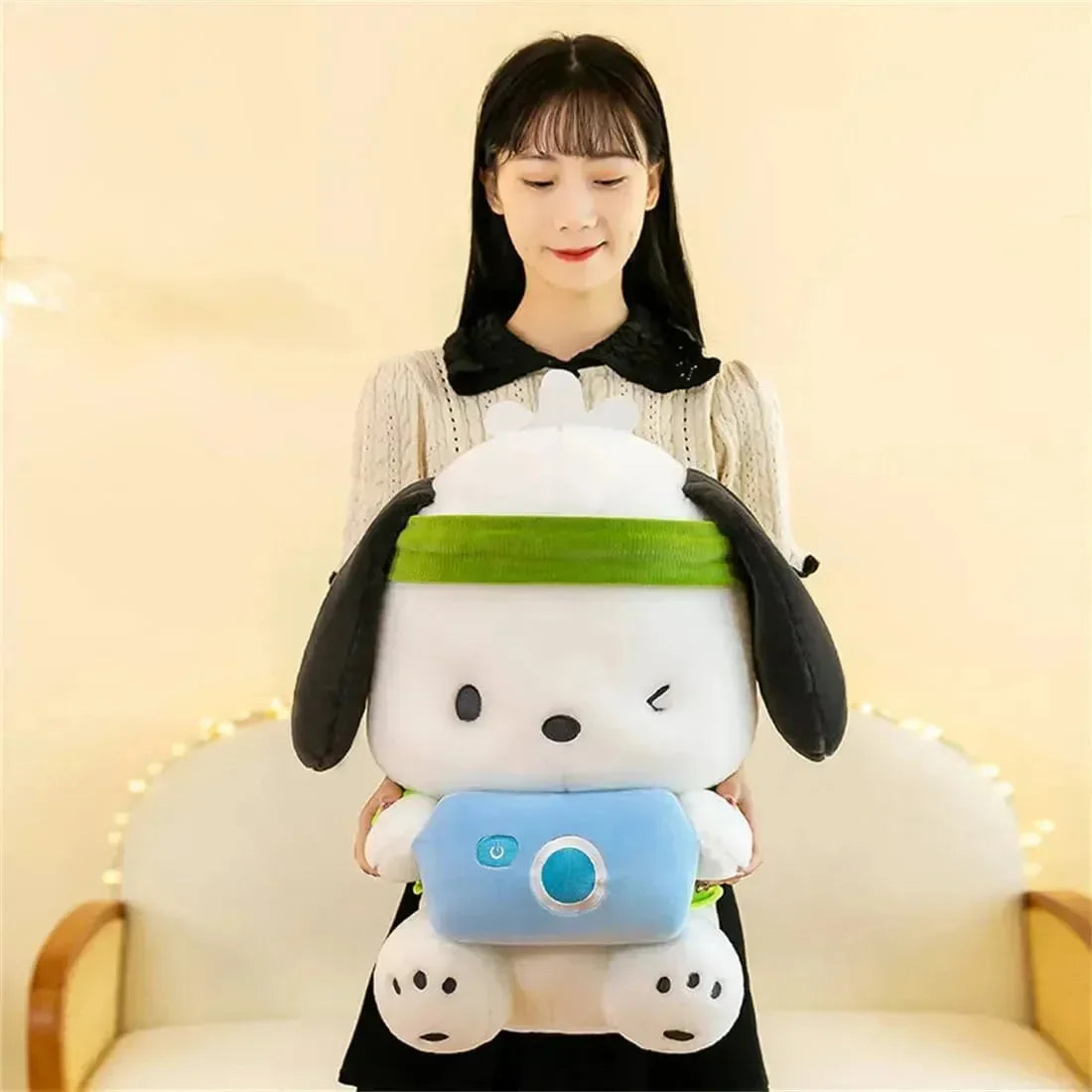 Pochacco Shutterbug Plushie - Bear Hugs