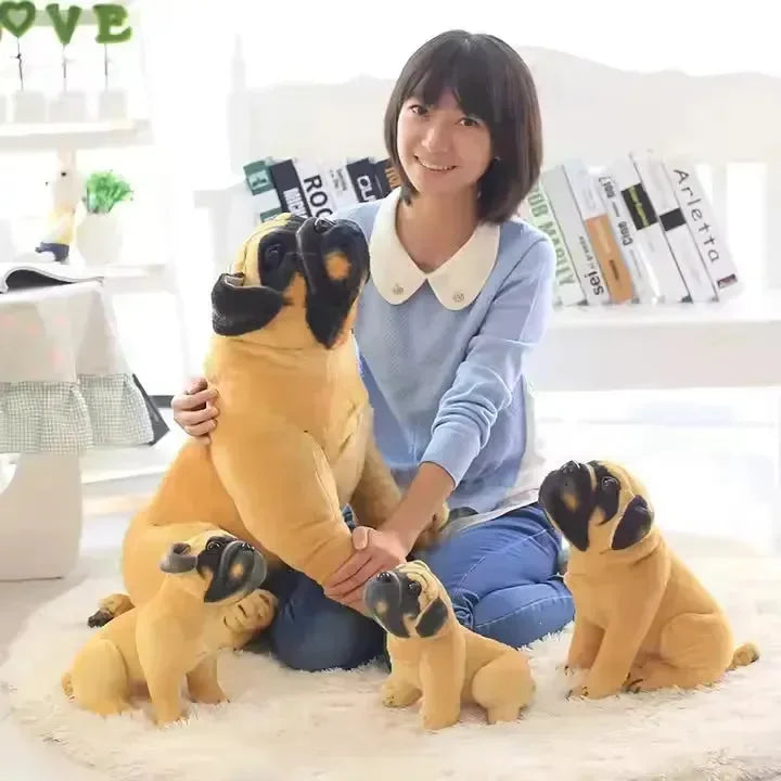 Pocket Pug Realistic Plushie - Bear Hugs