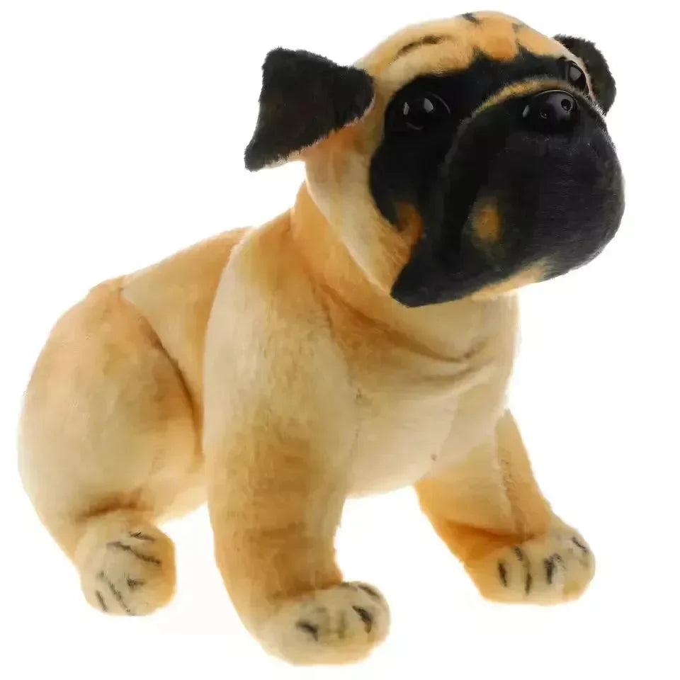 Pocket Pug Realistic Plushie - Bear Hugs