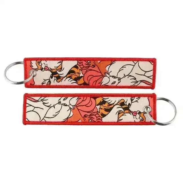 Pokémon Embroidered Tag Keychain - Bear Hugs