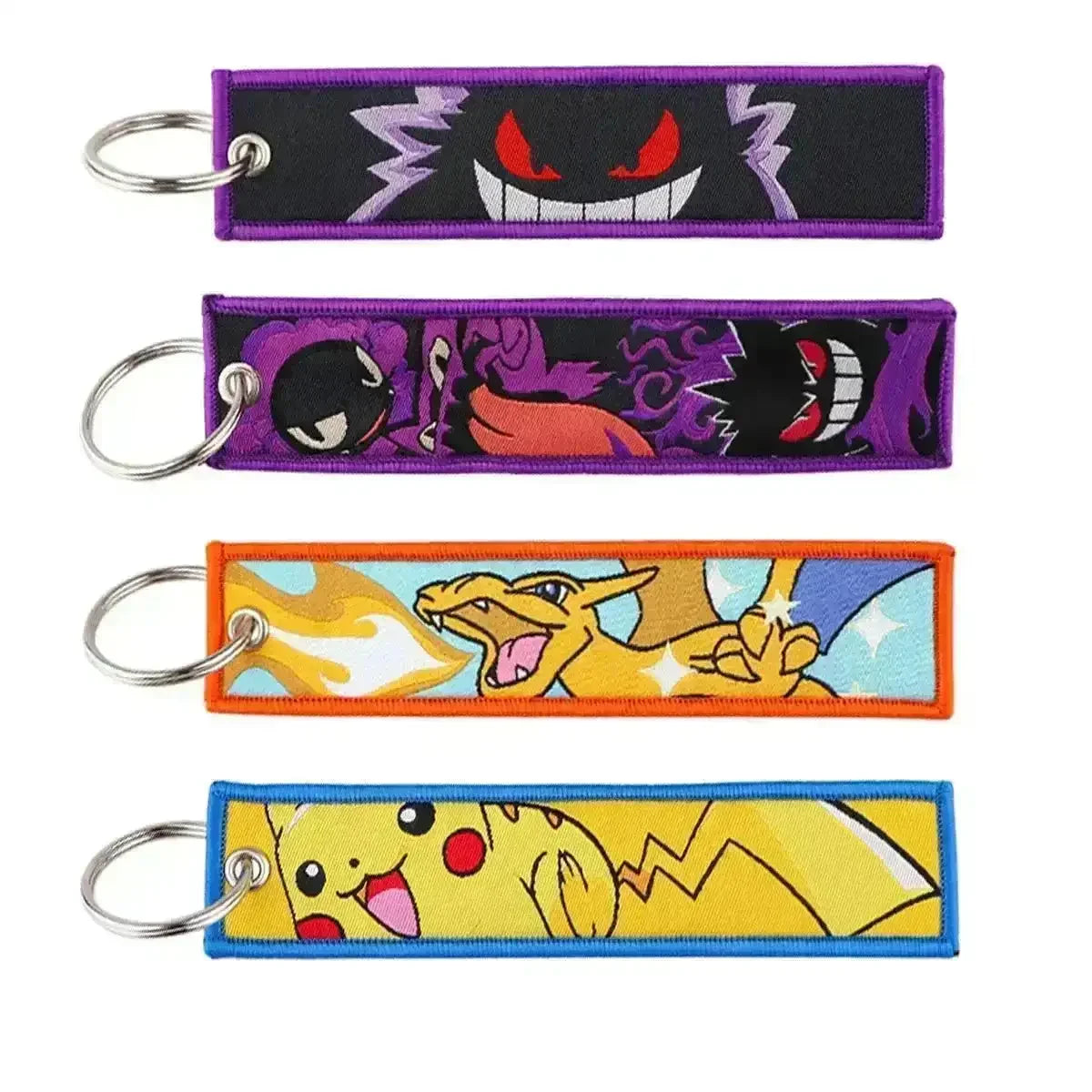 Pokémon Embroidered Tag Keychain - Bear Hugs